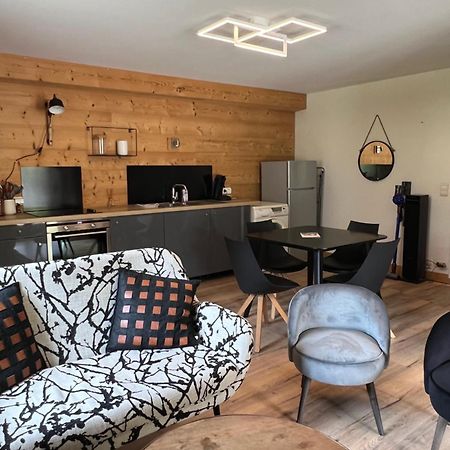 Neuf Chalet 4P Le Suet Jacuzzi Privatif Entremont Luaran gambar